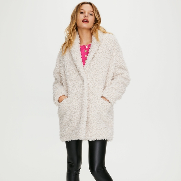 Aritzia Jackets & Blazers - GRAY Wilfred Free Oracle Cocoon Jacket